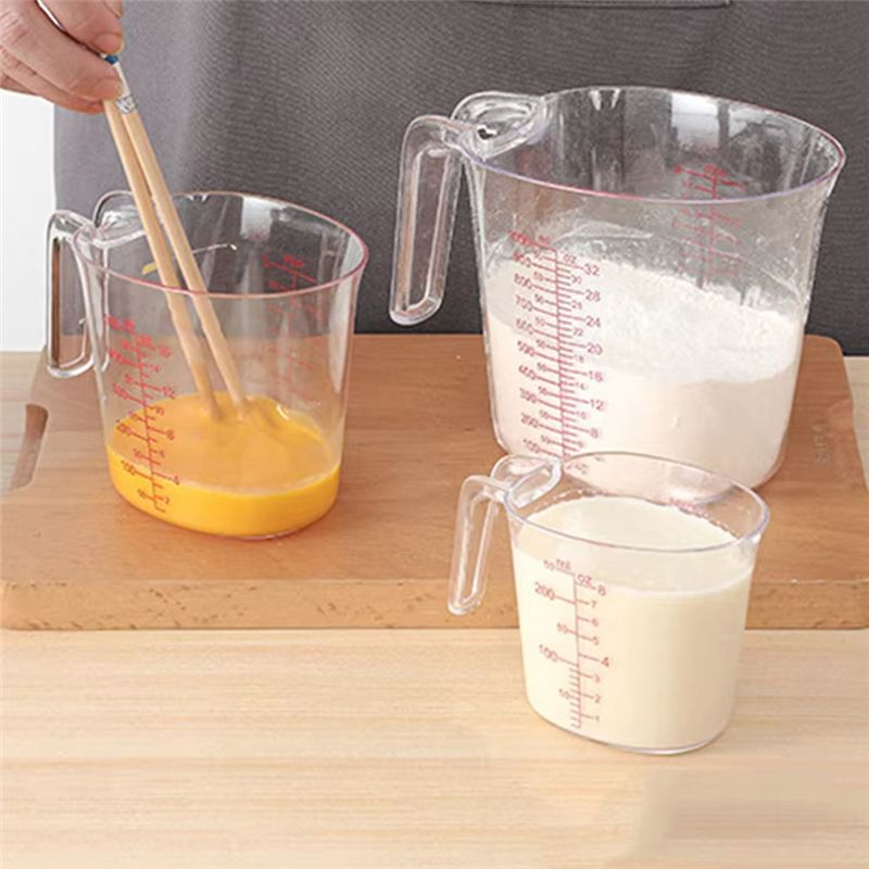 ถ้วยตวงพลาสติกใสพร้อมด้ามจับ ถ - Baking (Kitchen Ingredient) บทวิจารณ์และราคา