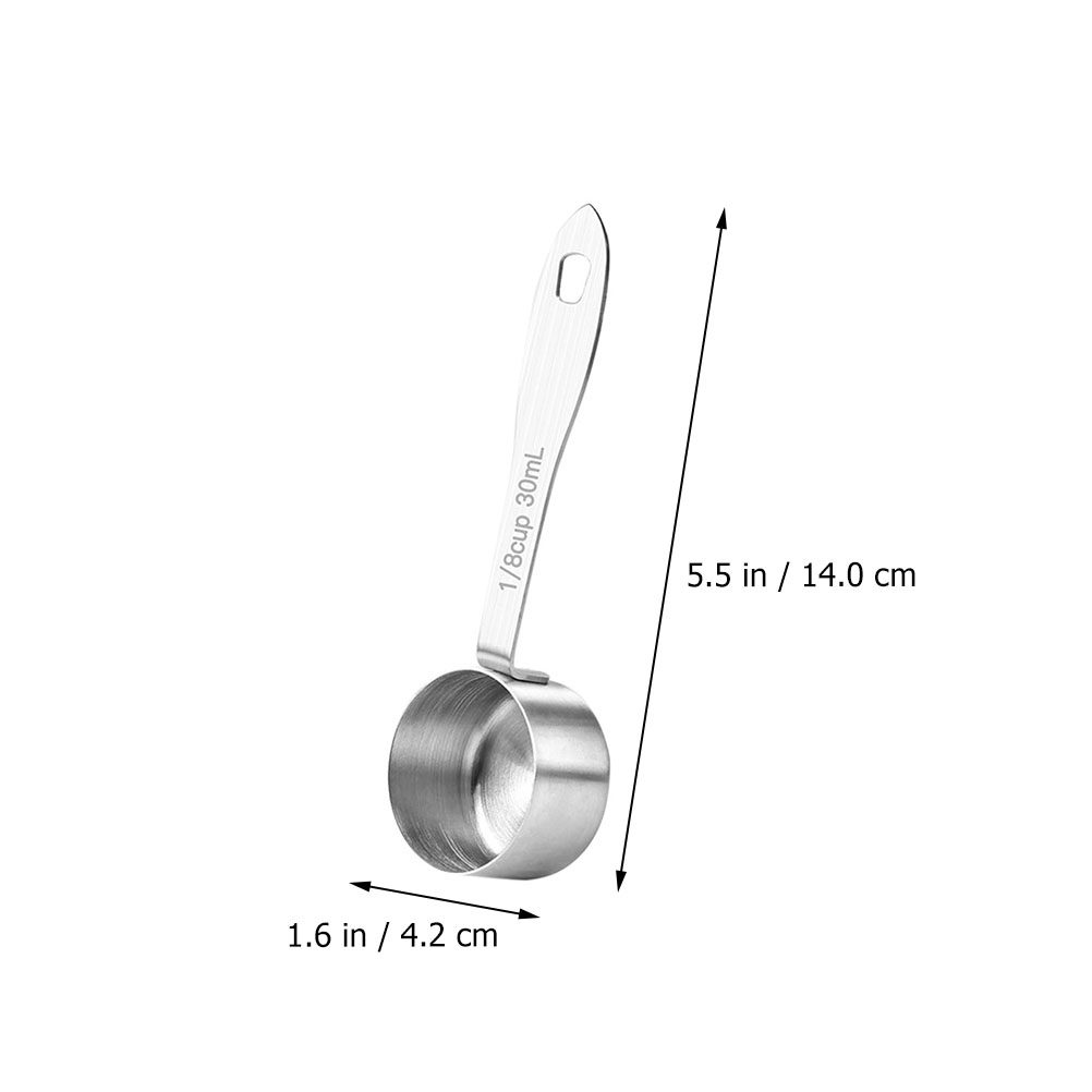 1 ชิ้น ช้อนตวงผงนมสแตนเลส ด้าม - Baking (Kitchen Ingredient) บทวิจารณ์และราคา