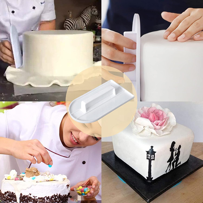 ชุดเครื่องมือปาดหน้าเค้ก 2 ชิ้ - Fondant Smoother Set บทวิจารณ์และราคา