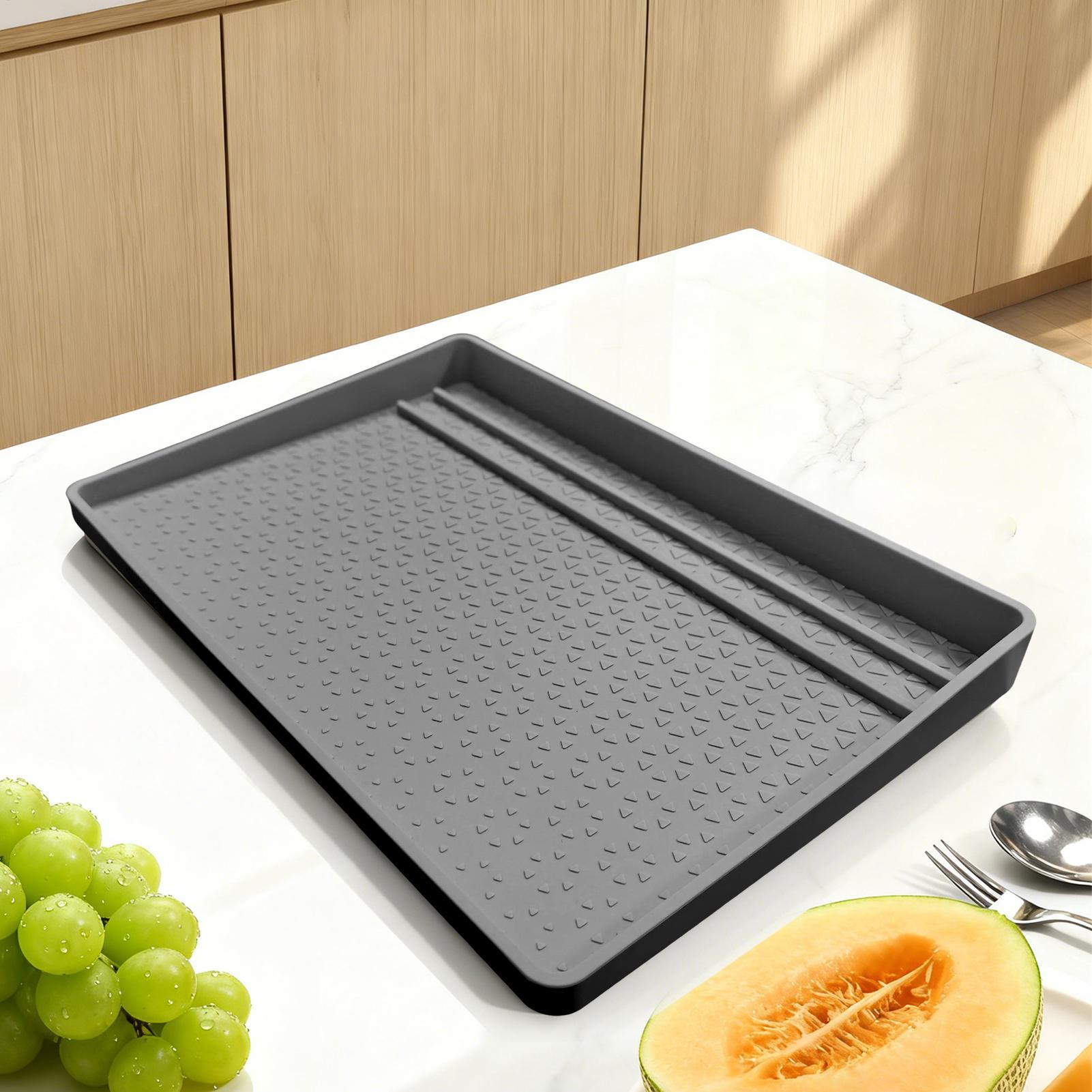 ถาดรองเศษขนมปัง แผ่นซิลิโคนทนค - Kitchen Baking Station บทวิจารณ์และราคา