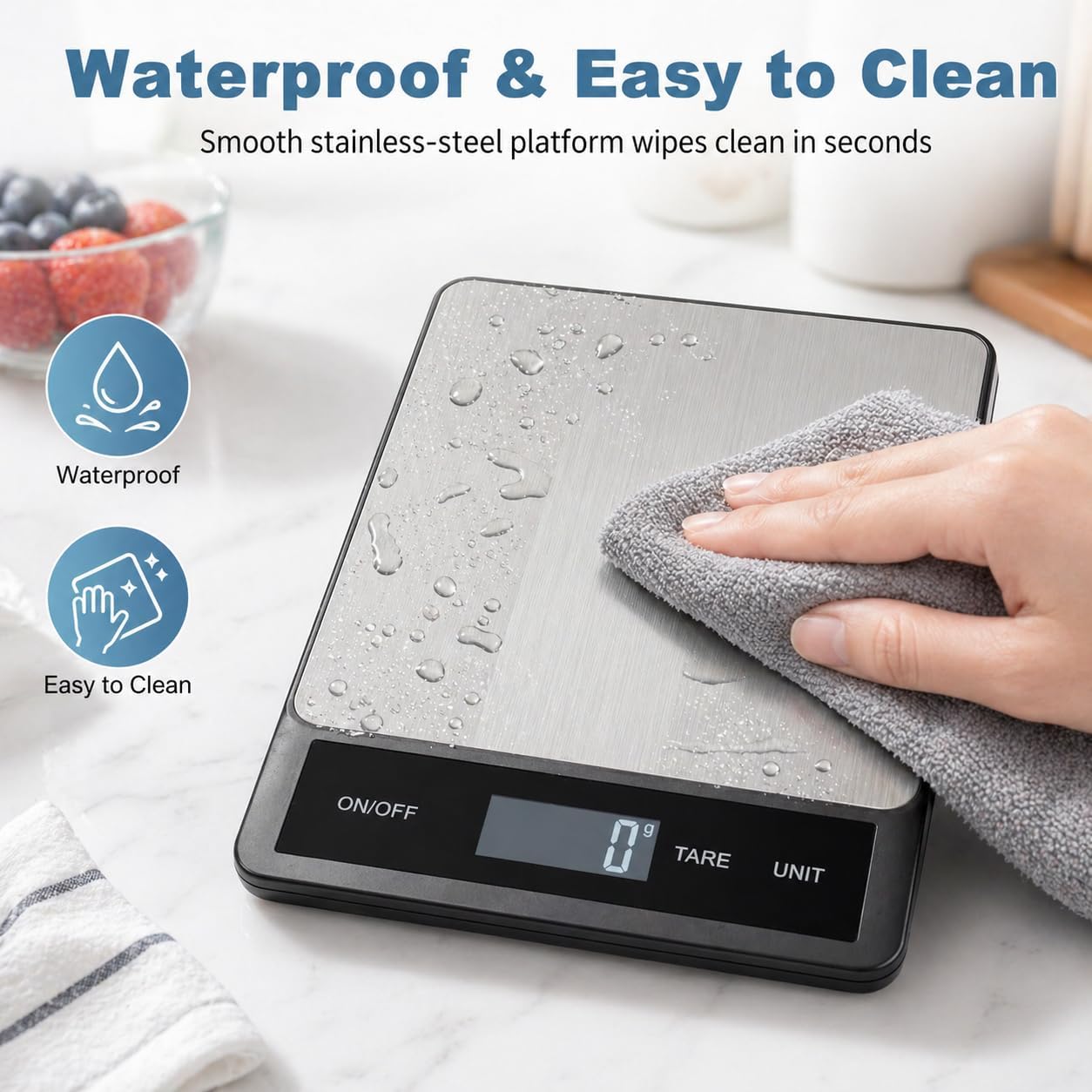 เครื่องชั่งครัวดิจิตอลแบบชาร์จ - Kitchen Baking Unit บทวิจารณ์และราคา
