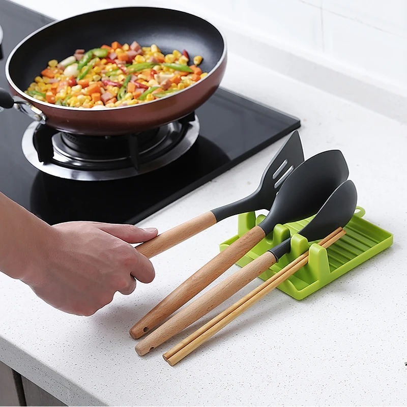 ที่วางช้อนพลาสติกไม้พายชั้นเก็ - Kitchen Baking Tray Organiser บทวิจารณ์และราคา
