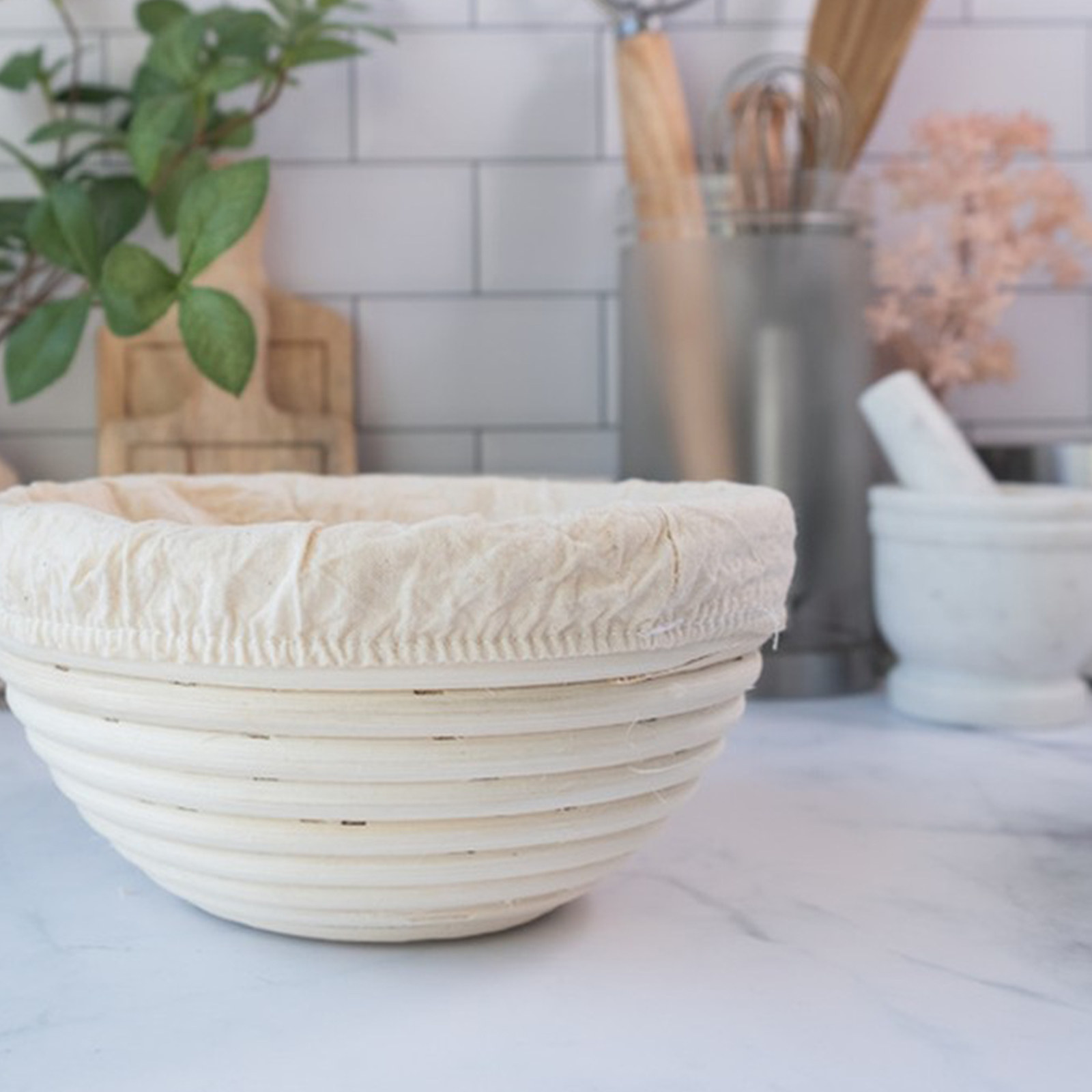 2 ชิ้น ผ้าคลุมตะกร้าหมักแป้ง ผ - Kitchen Accessories For Baking บทวิจารณ์และราคา