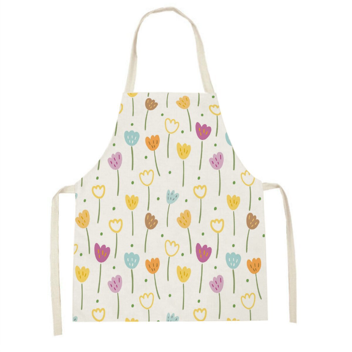 ดอกทิวลิปสีชมพูผ้ากันเปื้อนครั - Baking Kitchen For Kids บทวิจารณ์และราคา