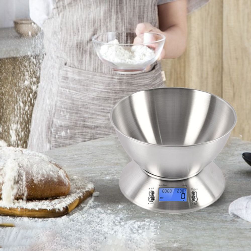 เครื่องชั่งครัวดิจิตอล สแตนเลส - Kitchen Baking Unit บทวิจารณ์และราคา