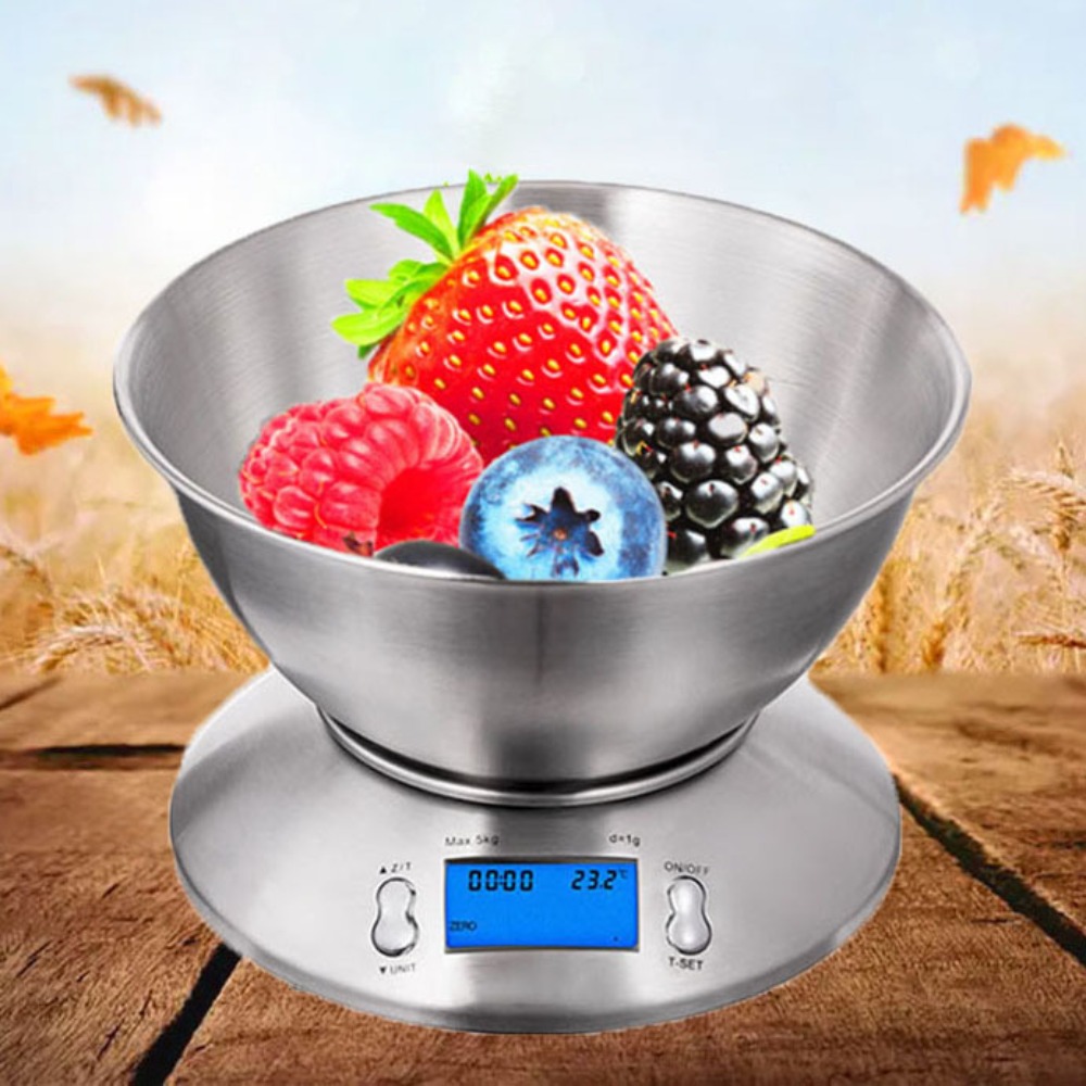 เครื่องชั่งครัวดิจิตอล สแตนเลส - Kitchen Baking Unit บทวิจารณ์และราคา