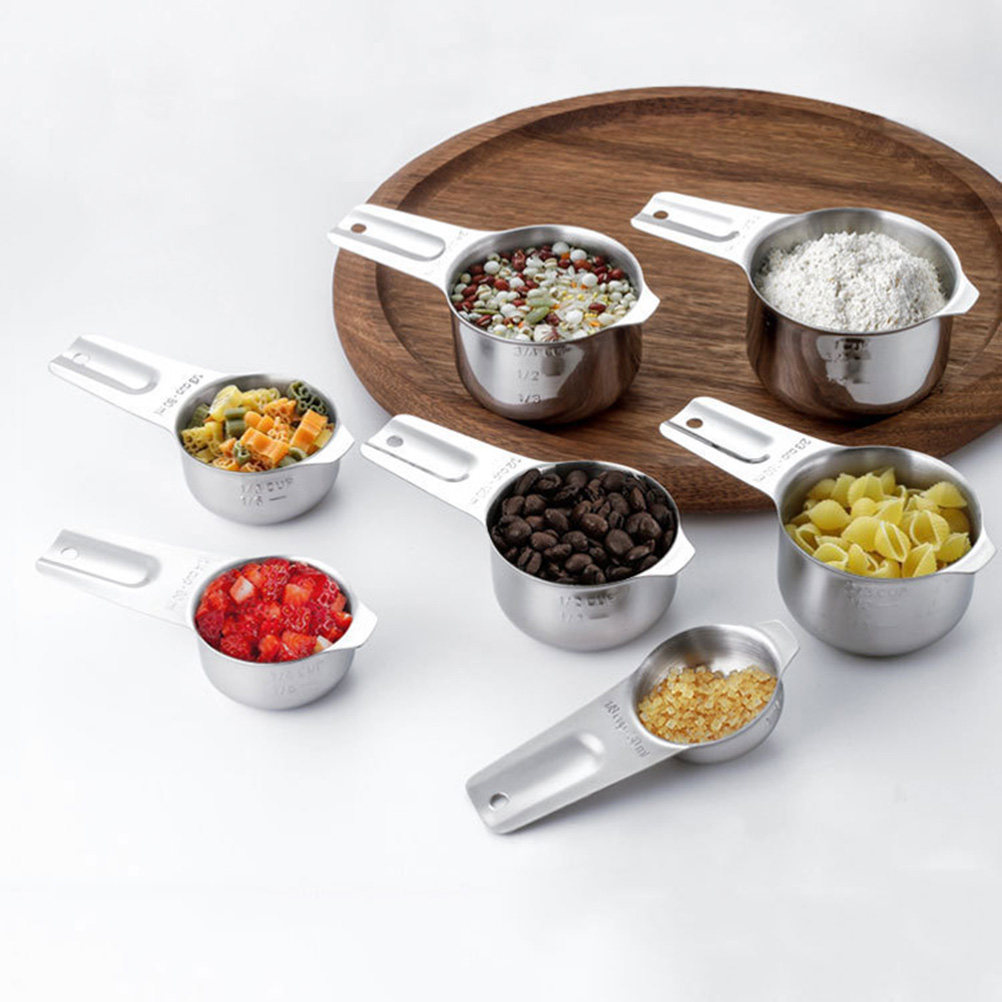 ชุดช้อนตวงสแตนเลส 7 ชิ้น อุปกร - Baking (Kitchen Ingredient) บทวิจารณ์และราคา