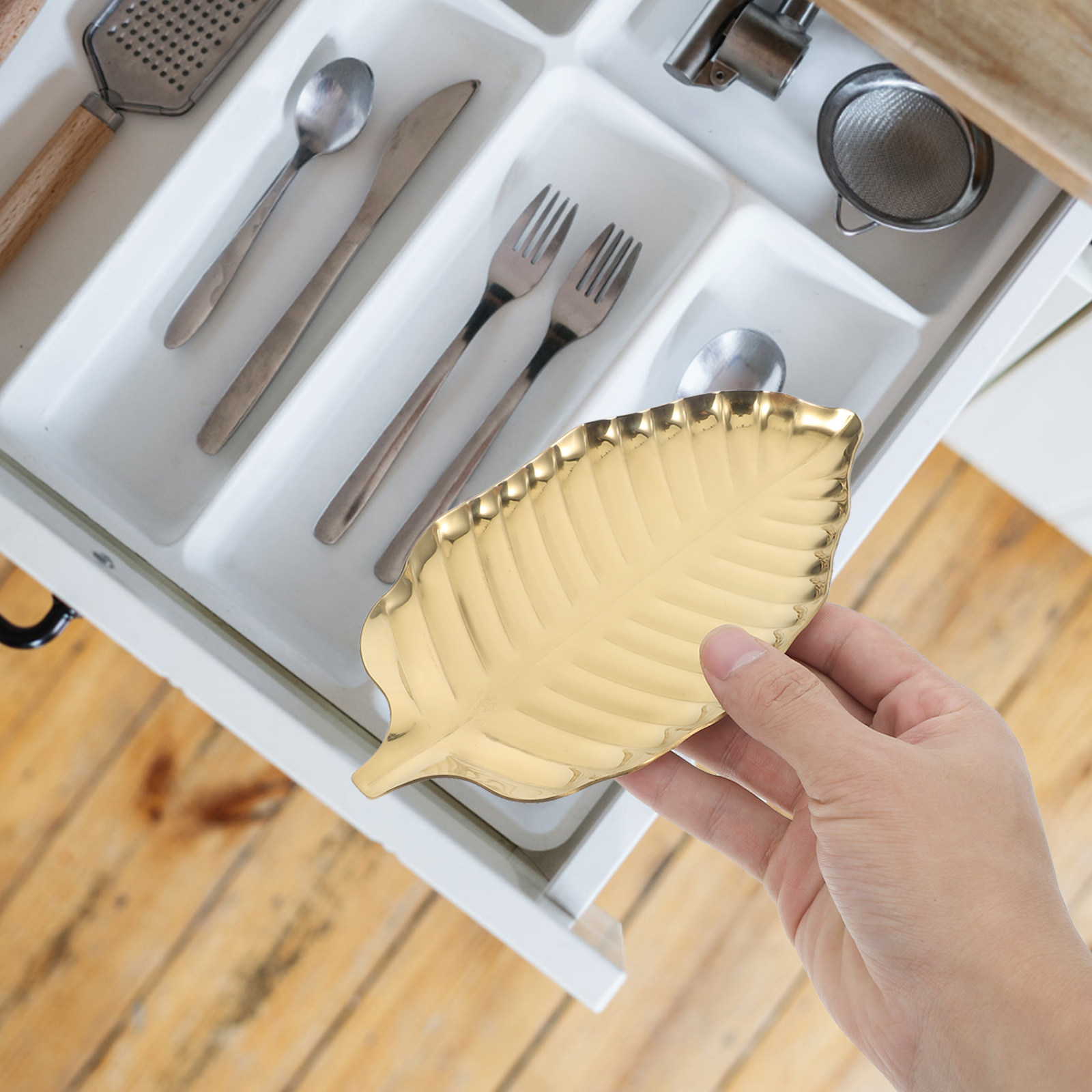 ที่วางช้อนสแตนเลสสีทองอเนกประส - Kitchen Baking Station บทวิจารณ์และราคา