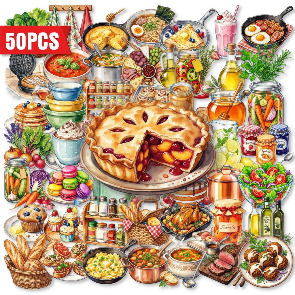 สติกเกอร์ใส PET สำหรับอาหารในค - Baking (Kitchen Ingredient) บทวิจารณ์และราคา