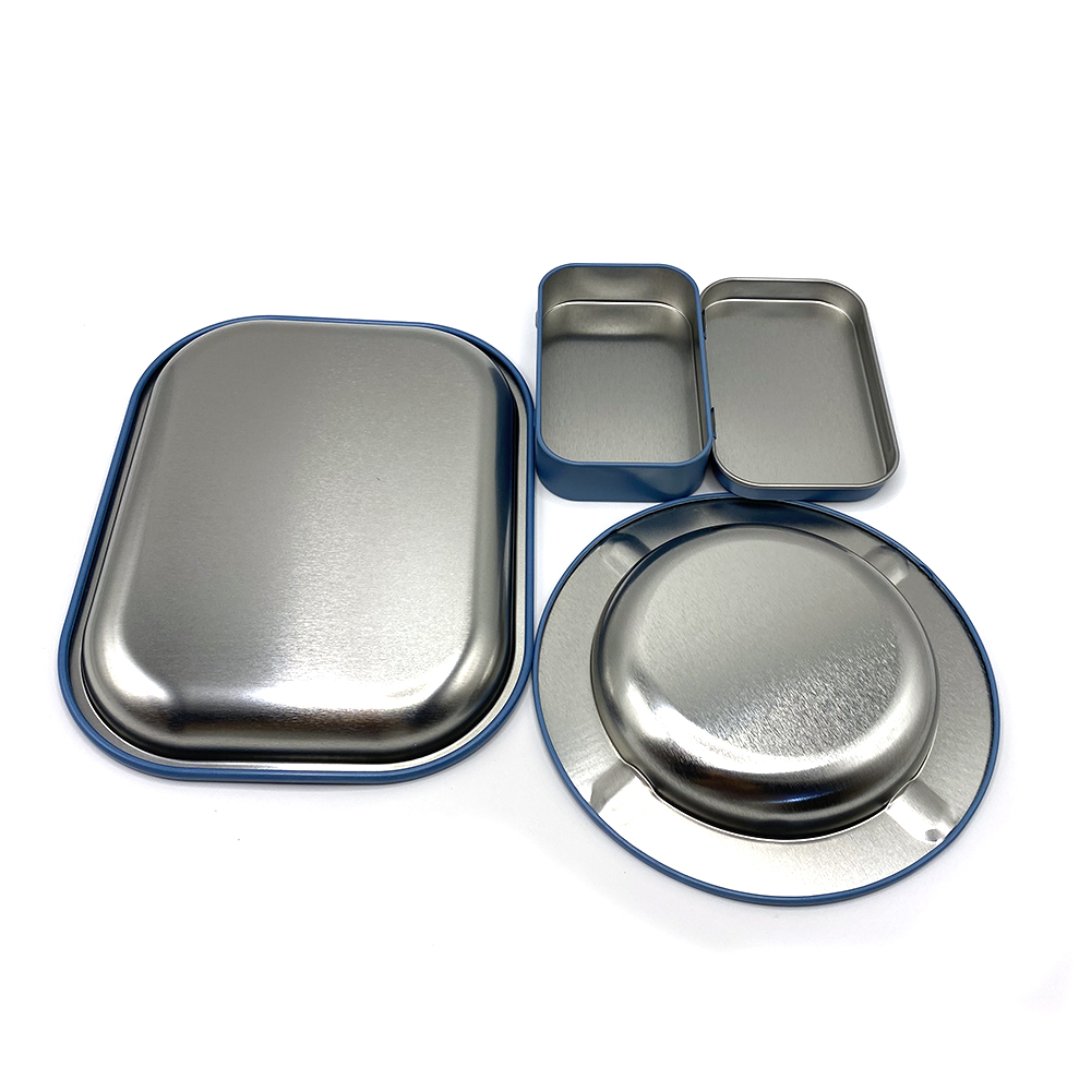 3 ชิ้นโลหะยาสูบรอบ Ashtray บุห - Kitchen Baking Utensil Set บทวิจารณ์และราคา