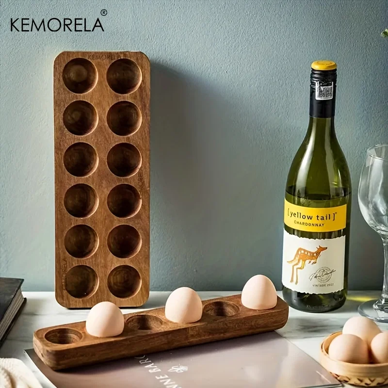 KEMORELA 1PCS โมเดิร์นไม้กล่อง - Kitchen Baking Tray Organiser บทวิจารณ์และราคา