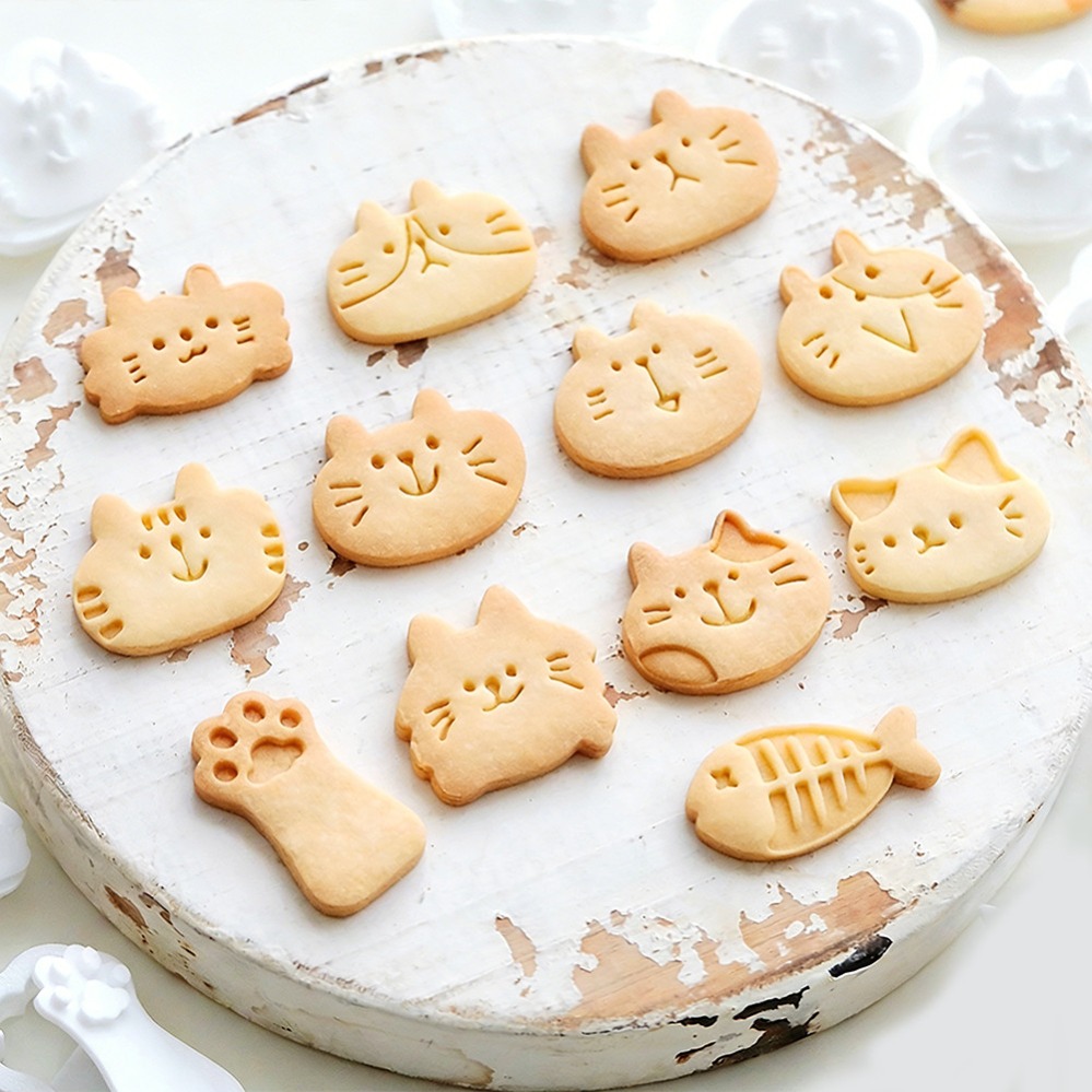 แม่พิมพ์คุกกี้รูปแมวน่ารัก DIY - Kitchen Accessories For Baking บทวิจารณ์และราคา
