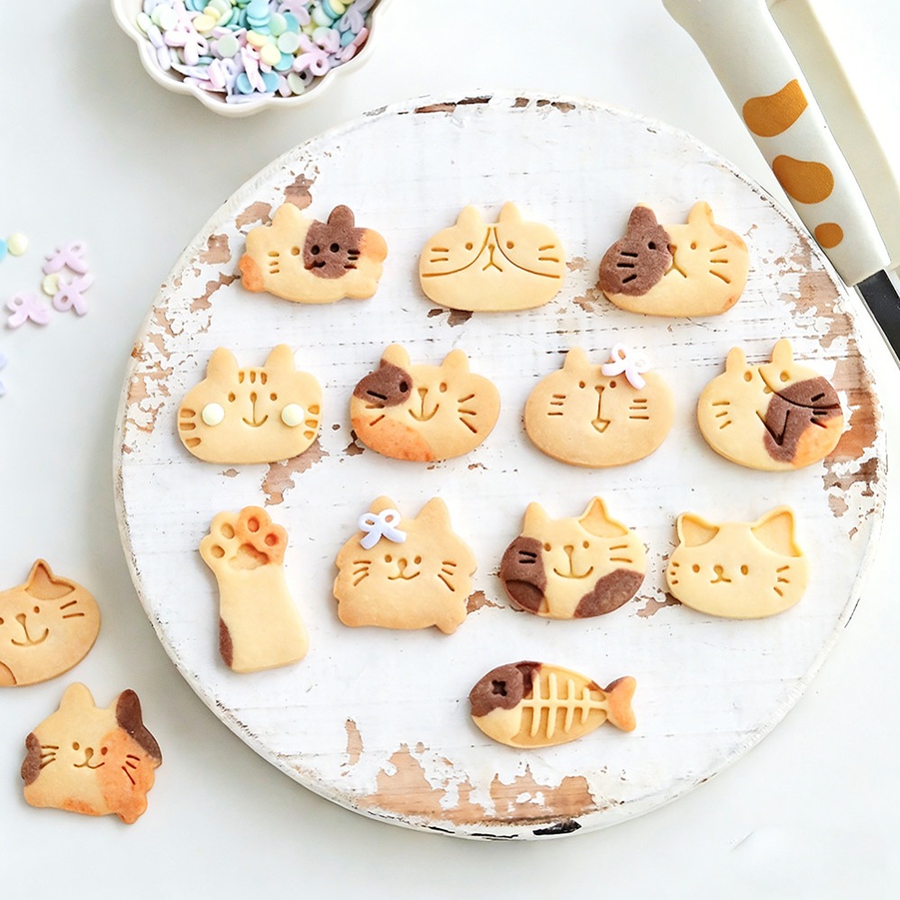 แม่พิมพ์คุกกี้รูปแมวน่ารัก DIY - Kitchen Accessories For Baking บทวิจารณ์และราคา