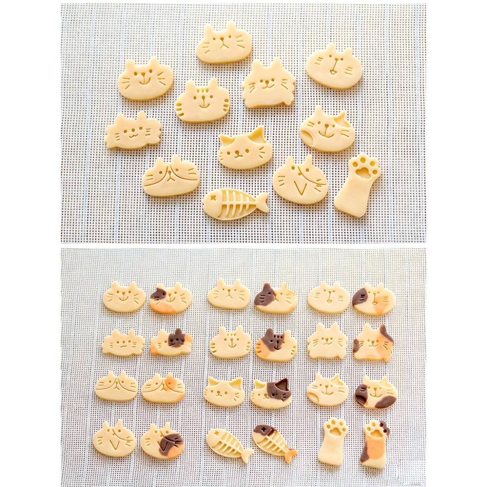 แม่พิมพ์คุกกี้รูปแมวน่ารัก DIY - Kitchen Accessories For Baking บทวิจารณ์และราคา