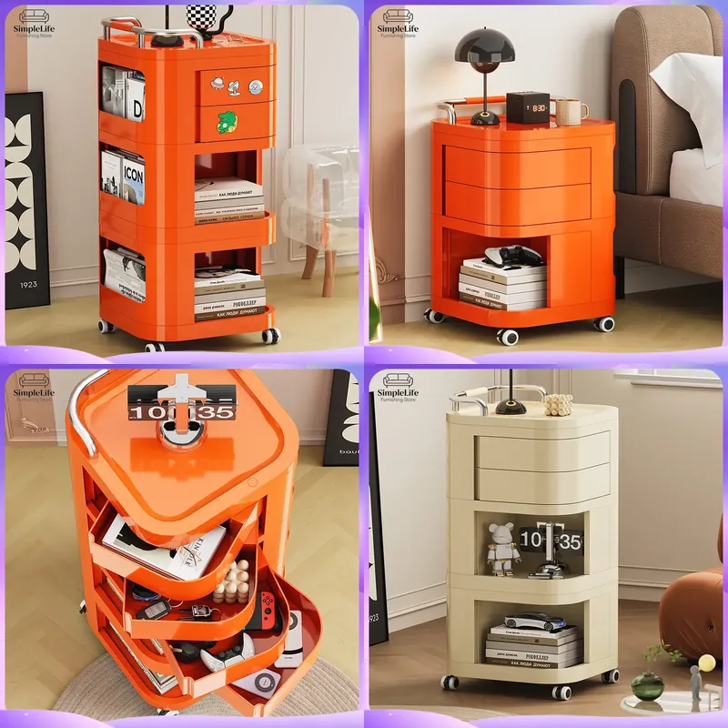 รถเข็นครัวพร้อมล้อเลื่อน ตู้เก - Kitchen Baking Station บทวิจารณ์และราคา