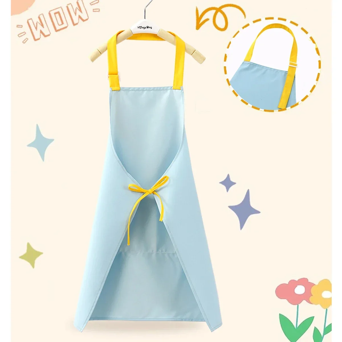 ผ้ากันเปื้อนเด็กและหมวกเชฟชุดป - Baking Kitchen For Kids บทวิจารณ์และราคา