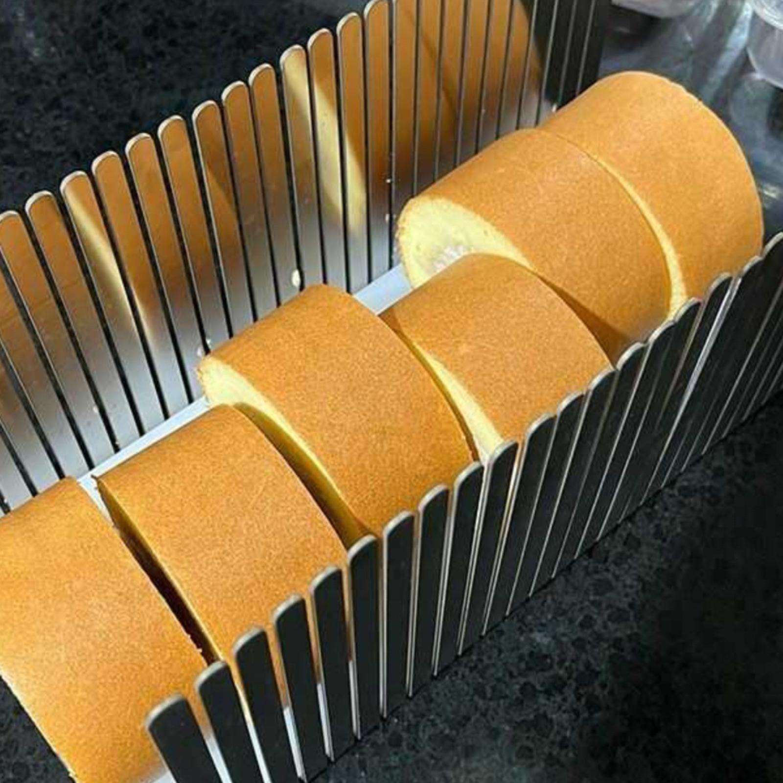 เครื่องตัดขนมปังสแตนเลสเครื่อง - Kitchen Baking Aid บทวิจารณ์และราคา
