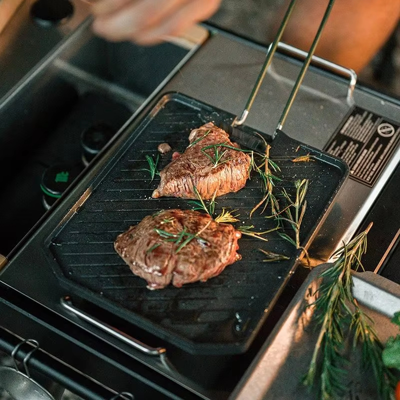กระทะย่างสี่เหลี่ยมสแตนเลส ทนท - Kitchen Baking Tray Organiser บทวิจารณ์และราคา
