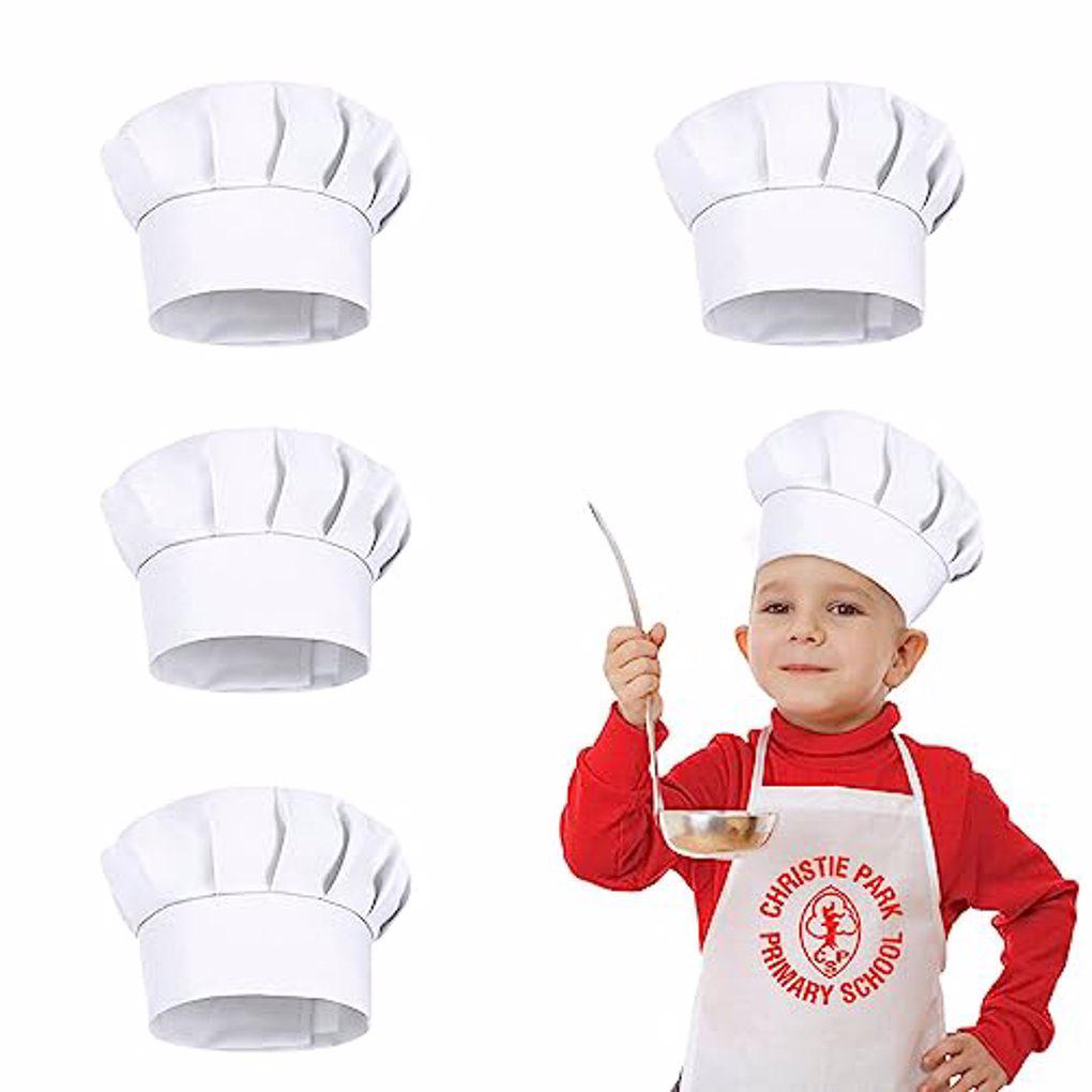 หมวกปาร์ตี้สีขาว 4 ชิ้น หมวกเช - Baking Kitchen For Kids บทวิจารณ์และราคา