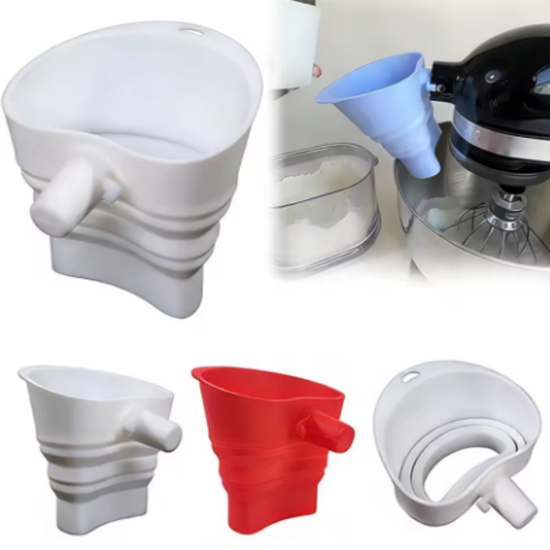 กรวยซิลิโคนสำหรับใส่แป้ง 1/3 ช - Kitchen Baking Aid บทวิจารณ์และราคา